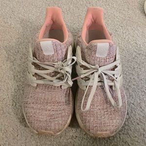 Pink Adidas Ultraboosts